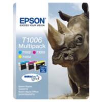 Epson T1006 Original Tintenpatrone C13T10064010 Cyan, magenta, gelb 3 Stück Multipack