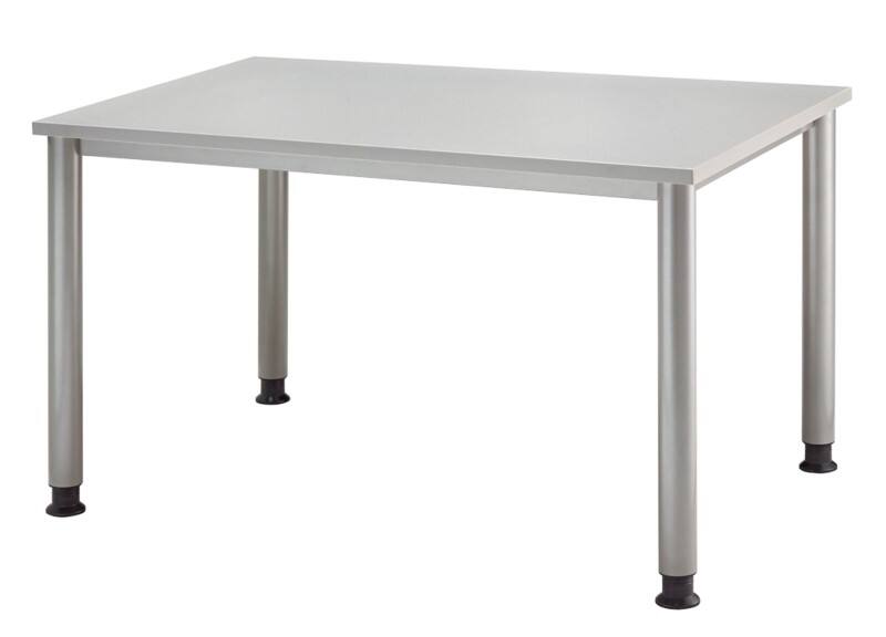 Hammerbacher H-Serie Schreibtisch Rechteckig 4 Füße 1.200 (B) x 800 (T) x 760 (H) mm Melaminharzbeschichtete Spanplatte
