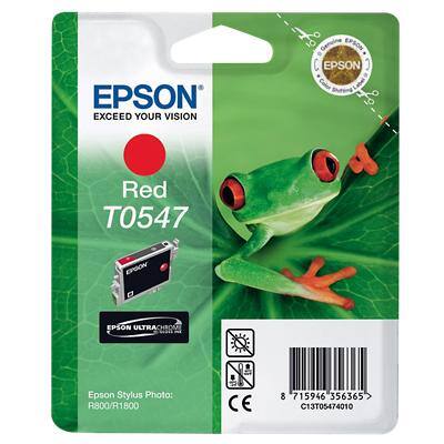 Epson T0547 Original Tintenpatrone C13T05474010 Rot