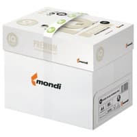 IQ Premium DIN A4 Druckerpapier 80 g/m² Glatt Weiß 5 Pack à 500 Blatt