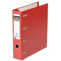 ELBA Rado Plast Doppelordner DIN A4 75 mm Rot 4 Ringe PP (Polypropylen)