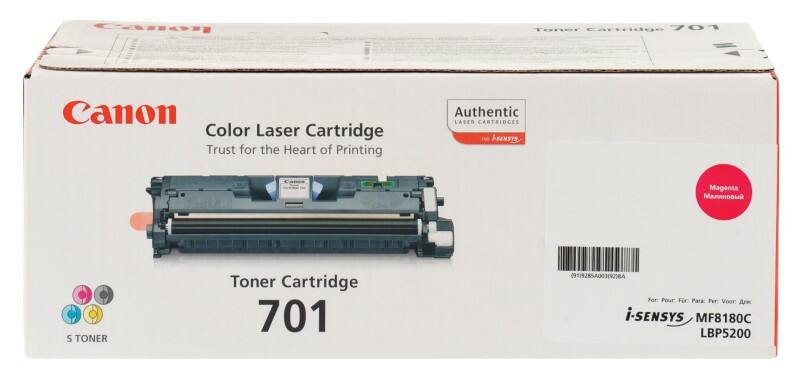 Canon 701 Original Tonerkartusche Magenta