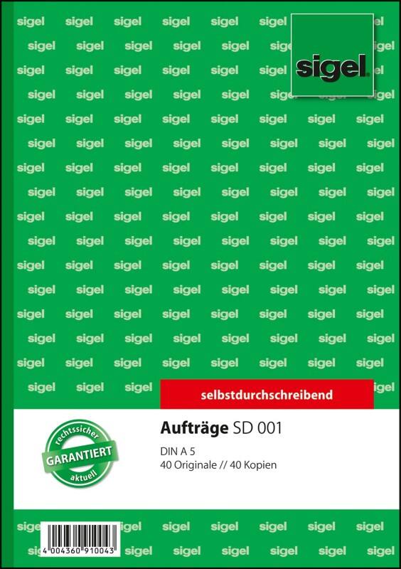 Sigel Auftrag SD001 DIN A5