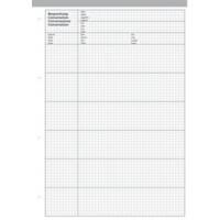 Ursus Style Besprechungsblock A4 80 Blatt 80g/qm 4mm kariert