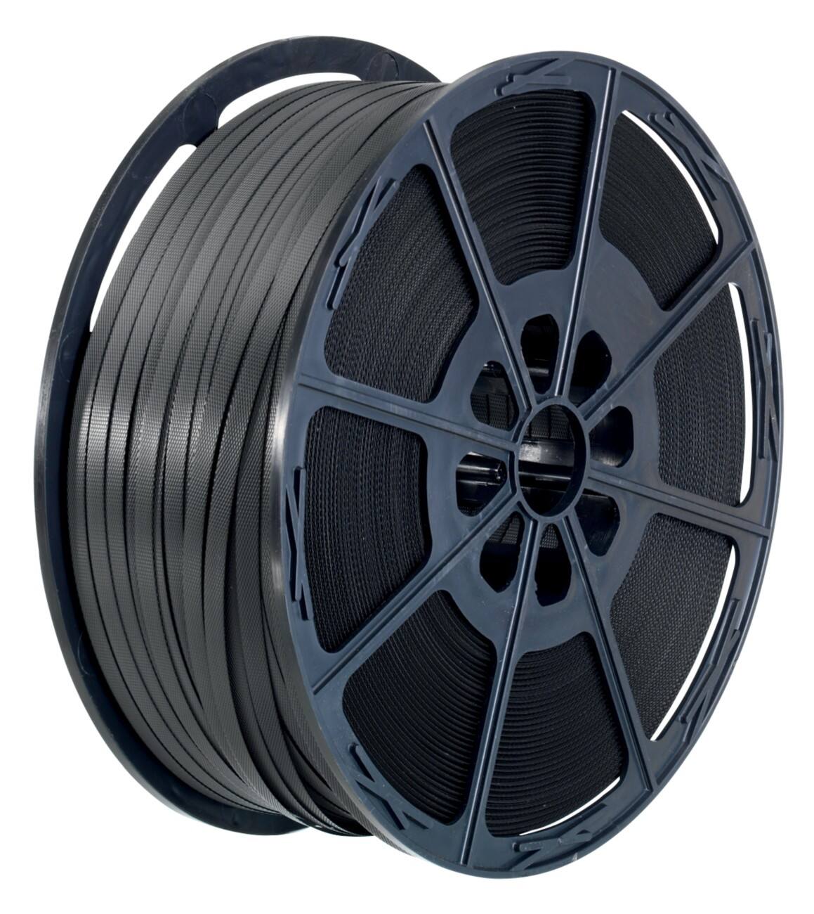 Smartbox Pro Umreifungsband Reißfestigkeit Stark Schwarz 1,2 cm