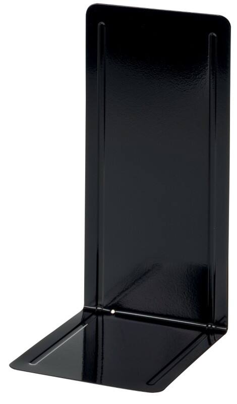 Maul Buchstützen Metall Schwarz 12 x 14 x 24 cm 2 Stück