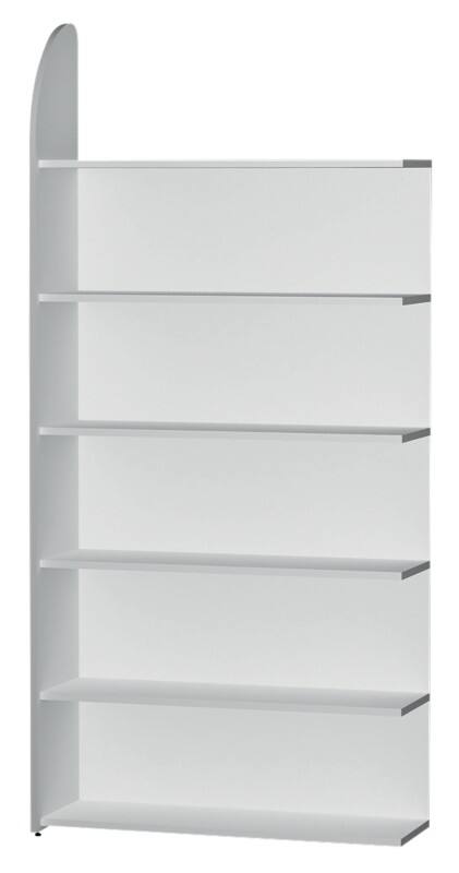 Kerkmann Dante Stahl Regalfeld 5 Fachböden 800 x 325 x 1.900 mm