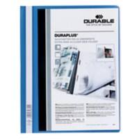 DURABLE Duraplus Schnellhefter 257906 DIN A4+ PVC (Polyvinylchlorid) 24 (B) x 31,1 (H) cm Blau