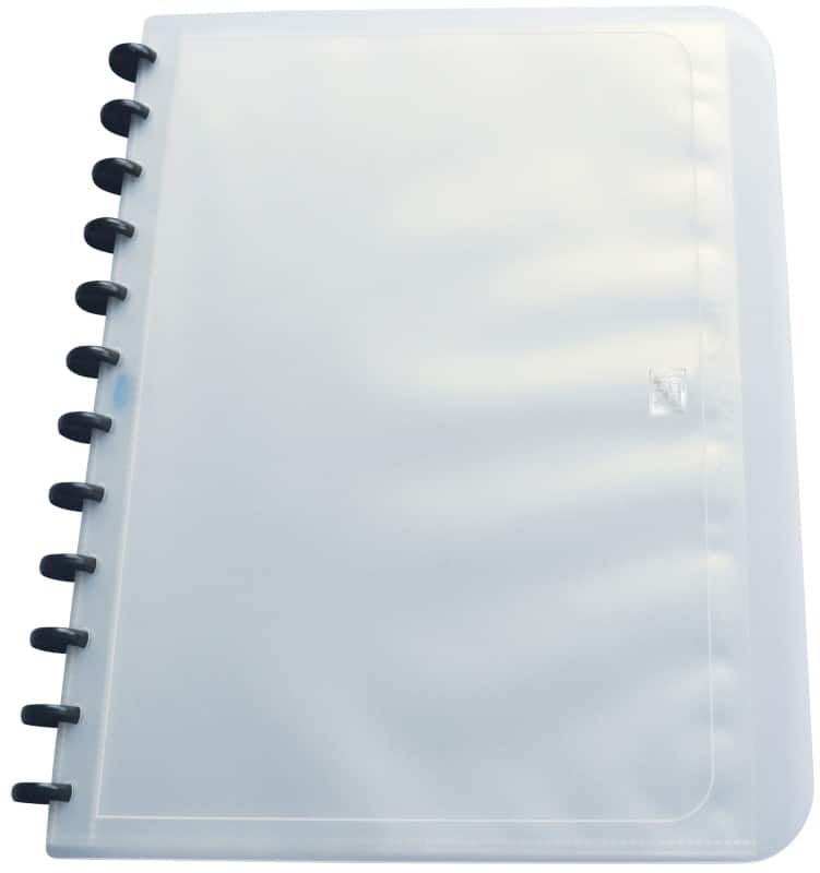 OXFORD Ringmappe Vario-Zipp DIN A4 Transaprent PP (Polypropylen) 26,5 x 2,1 x 31 cm