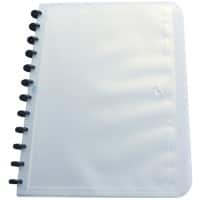 OXFORD Ringmappe Vario-Zipp DIN A4 Transaprent PP (Polypropylen) 26,5 x 2,1 x 31 cm