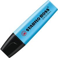 STABILO Boss Executive Textmarker Blau Breit Keilspitze 2 - 5 mm Nachfüllbar