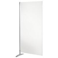 Kerkmann Whiteboard-Element Metropol Weiß, silber 800 x 1.750 mm