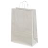 Vereinigte Papierwarenfabriken Papiertragetasche Toptwist Weiß 32 x 42 cm 150 Stück