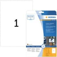 HERMA Wetterfeste Etiketten 9500 Rechteckig DIN A4 210 x 297 mm 10 Blatt à 1 Etikett