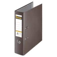 Bene No.1 Power Ordner DIN A4 80 mm Braun 2 Ringe 291400 PP (Polypropylen) Glatt Hochformat