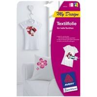 AVERY Zweckform MD1001 Textilfolie DIN A4 Weiß 210 x 297 mm 5 Stück