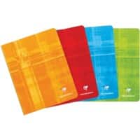 Clairefontaine A5+ Farbig sortiert Laminiert Pappe Cover Notizbuch Kariert 60 Blatt