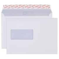 Elco Classic Briefumschläge Mit Fenster C5 229 (B) x 162 (H) mm Abziehstreifen Weiß 100 g/m² 500 Stück