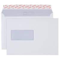 Elco Classic Briefumschläge Mit Fenster C5 229 (B) x 162 (H) mm Abziehstreifen Weiß 100 g/m² 500 Stück