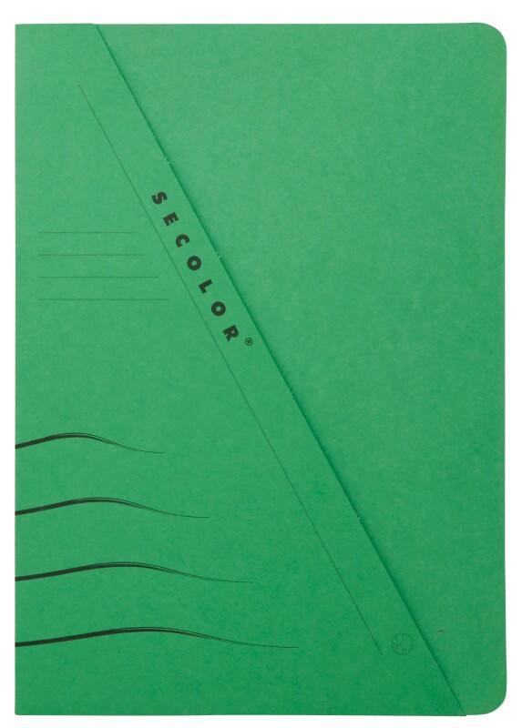 Djois Secolor Einsteckmappe DIN A4 Grün Pappe