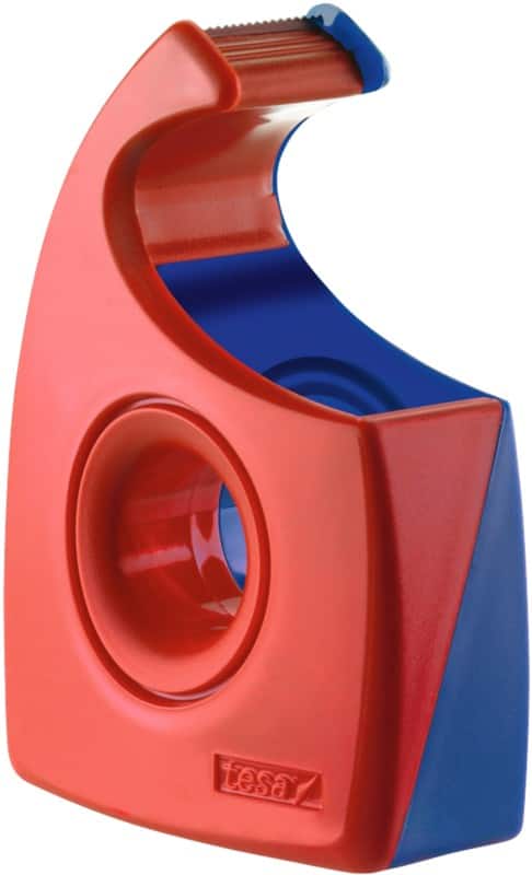 tesa Klebebandabroller tesafilm Easy Cut Blau, Rot 19 mm (B) x 33 m (L)