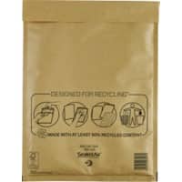 Mail Lite Luftpolster-Versandtaschen G/4 230 (B) x 330 (H) mm Abziehstreifen Goldgelb 10 Stück