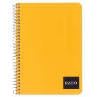 Elco Ringfix A6 Drahtgebunden Farbig Pappcover Notizbuch quadratisch 50 Blatt 10 Stück