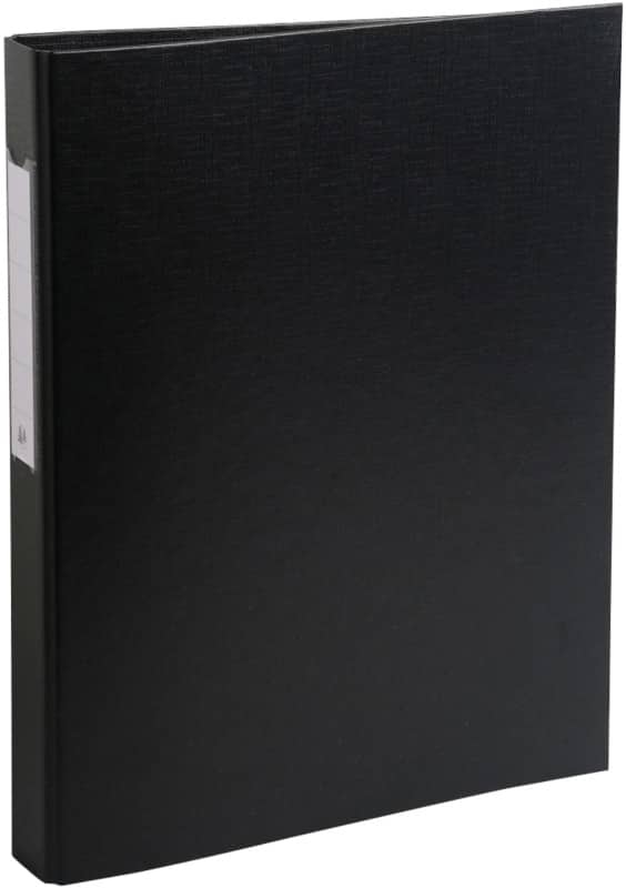 Exacompta Ringbuch DIN A4 Polypropylen 2 Ringe 25 mm Schwarz