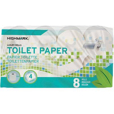 Niceday Professional Toilettenpapier 4-lagig 8 Rollen à 160 Blatt