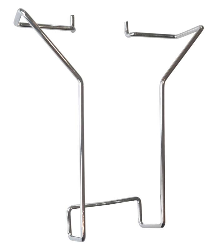 Kerkmann DIN A5 Prospektständer Silber 6923 152 (B) x 33 (T) mm 2 Stück