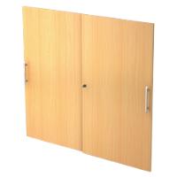 Hammerbacher Türen Matrix mit Aufbau Buche 1.200 x 1.100 mm 2 Stück