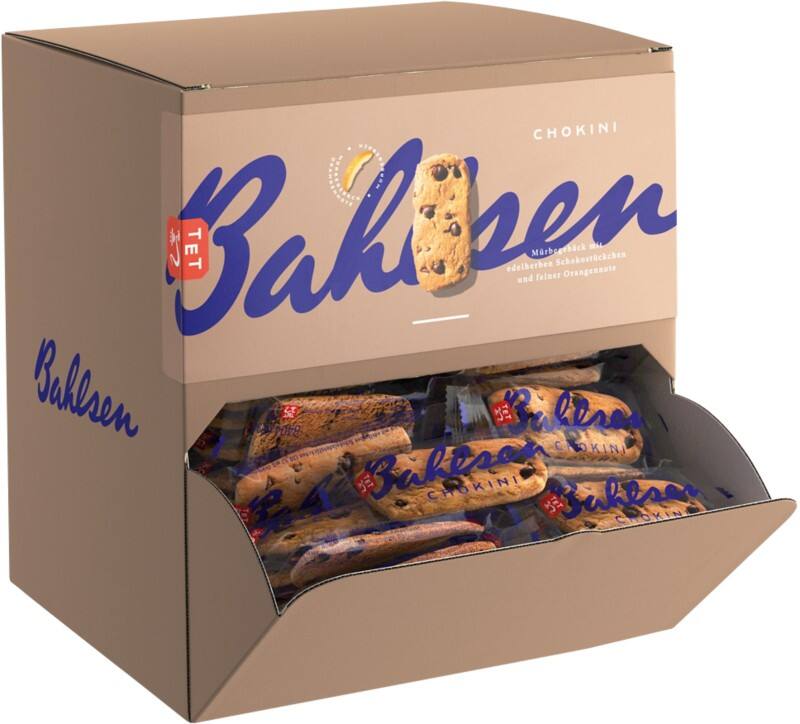 Bahlsen Chocini Orange, Schokolade Kekse 150 Stück à 6 g