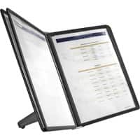 DURABLE Sichttafelsystem Sherpa Soho DIN A4 Schwarz Kunststoff 26 x 8 x 33 cm