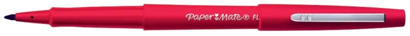 Papermate Faserschreiber 1 mm Kegelförmig, Filzspitze Rot Flair