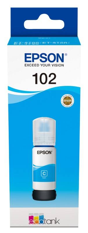 Epson 102 Original Tintenflasche C13T03R240 Cyan 70 ml