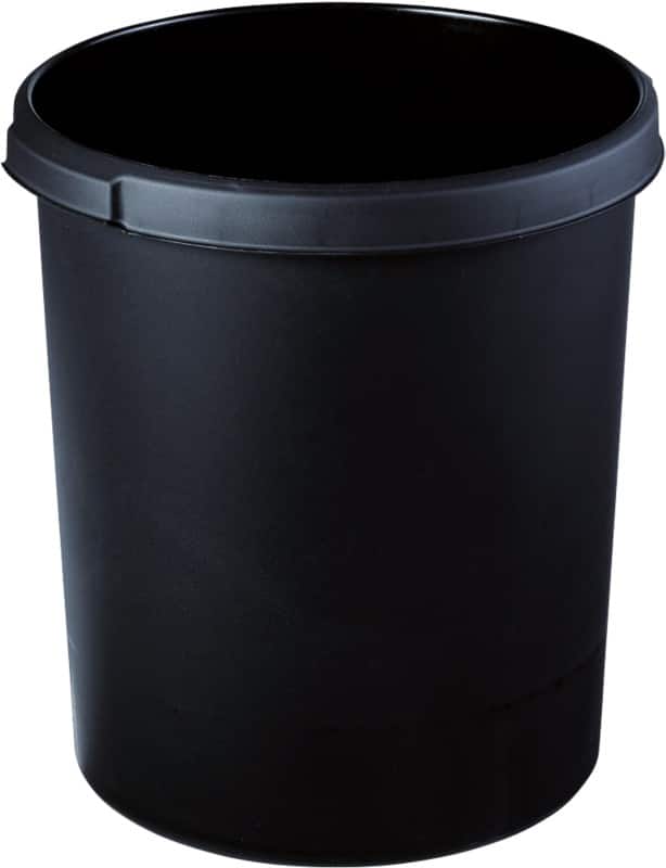 HAN Papierkorb Standard 30 Liter 41 cm Schwarz