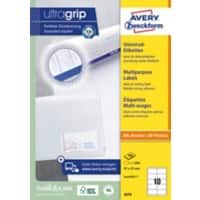 AVERY Zweckform 3679 Universaletiketten DIN A4 Weiß 97 x 55 mm 100 Blatt à 10 Etiketten