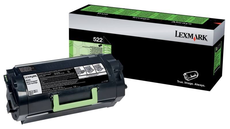 Lexmark Original Tonerkartusche 52D2000 Schwarz
