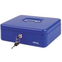 Office Depot Geldkassette 4049779 Blau 260 x 185 x 81 mm