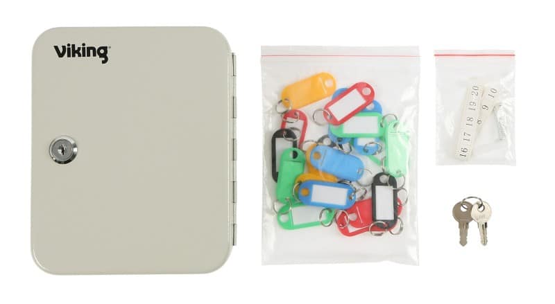 Viking Schlüsselkasten 160 x 75 x 200 mm 20 Haken
