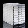 Exacompta Schubladenboxen Polystyrol/Polypropylen PS/PP Lichtgrau/Silk 28,4 x 38,7 x 33,8 cm