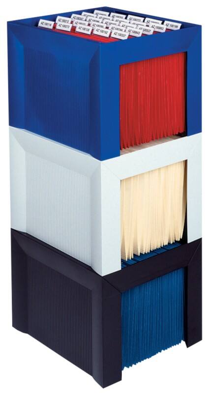 HAN Karat Hängeregisterbox DIN A4 Kunststoff Hellgrau 6 x 32 x 26,4 cm