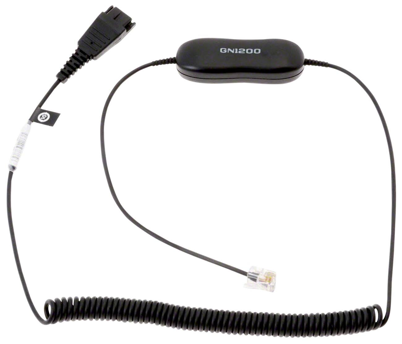 Jabra Headsetkabel GN1200 Schwarz