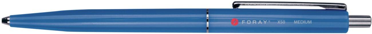 Foray Einziehbarer Kugelschreiber X50 0.5 mm Blau