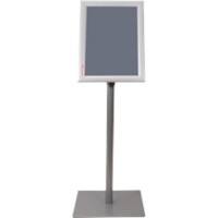 Office Depot freistehendes Display DIN A4 Silber
