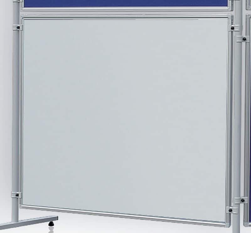 Franken ECO Stellwandtafel Montage mit Klemme Aluminium 1.200 (B) x 1.500 (H) mm Weiß ECO