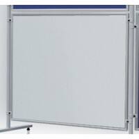 Franken ECO Stellwandtafel Montage mit Klemme Aluminium 1.200 (B) x 1.500 (H) mm Weiß ECO