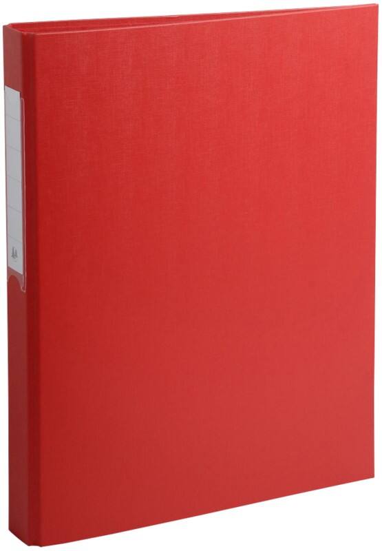 Exacompta Ringbuch DIN A4 Polypropylen 2 Ringe 25 mm Rot