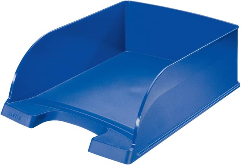 Leitz Plus Briefablage 5233 Jumbo DIN A4 Blau 25,5 x 35,7 x 10,3 cm