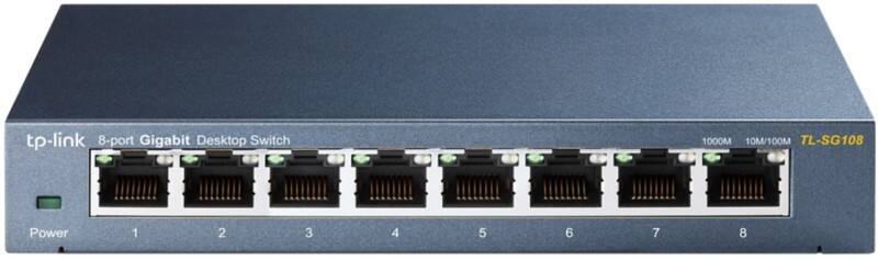 TP-LINK Netzwerk-Switch TL-SG108 8